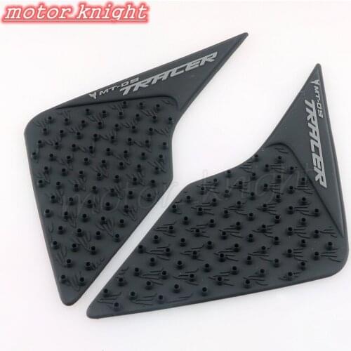 Tank Traction Side Pad Gas Fuel Knee Grip Decal For MT-09 TRACER 2015-16
