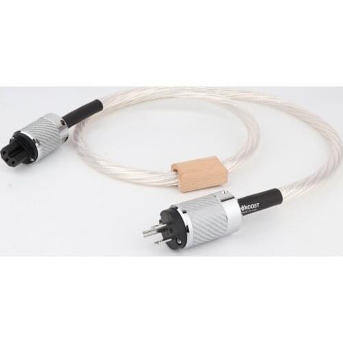 Nordost odin 7N silver plated Supreme Reference Power Cable with Carbon fiber US power plug