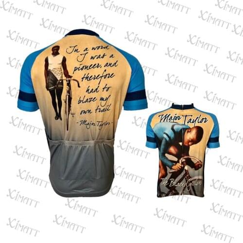 Classic Retro Polyester Cycling Jersey Quick Drying Men Wear