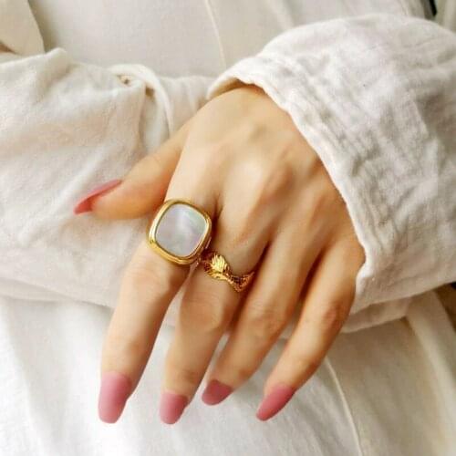 Rings for Women Fashion Simplicity Engagement Party Ring Charm Exquisite Geometry Luxury Jewelry Accessories Wholesale