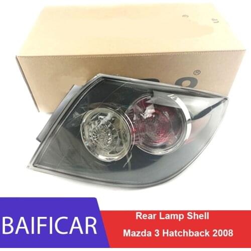 Brand New Genuine Taillights Rear Lamp Shell Reversing Brake Lampshade Housing BR5S51170D For Mazda 3 M3 Hatchback 2006-2008