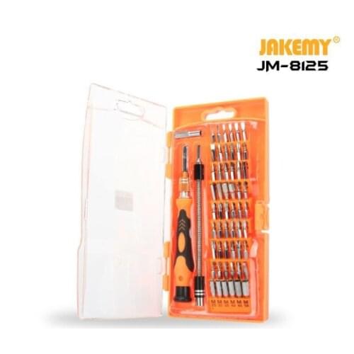 JAKEMY JM-8125 Multifunctional Screwdriver Set Professional Hand Tools Kit for Mobile Phone Computer Electronic Model DIY Repair