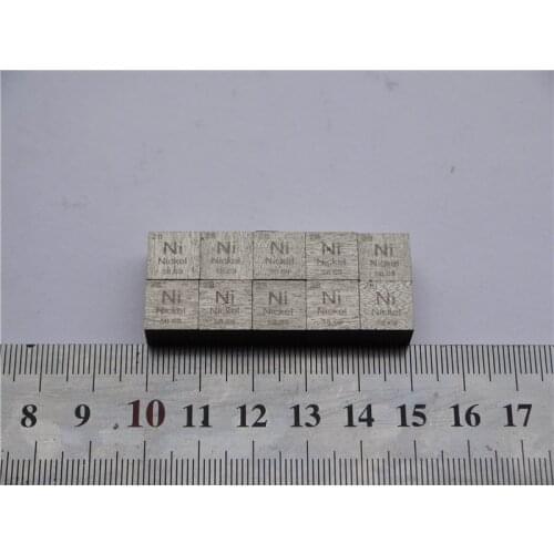 The nickel cycle phenotype weighs about 8.64g cubic 10mm Ni more than 99.5% 26 yuan