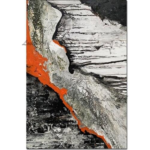 Latest Design Heavy Texture Golden Foil Oil Painting Wall Hanging Picture Canvas Art Pure Handmade No Frame Quality Wall Art