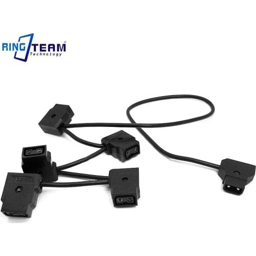 DTap Spliter Power D-Tap Male Connector to 5 P / D Tap Female Tip Cable Cord for Anton Bauer Broadcast Film & Video Accessories