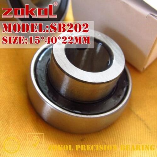 ZOKOL bearing SB202 90202 Pillow Block Ball Bearing 15*40*22mm