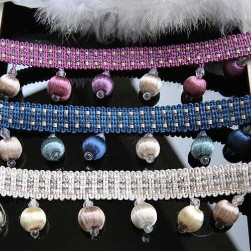 Drop dress accessories Pearl Beaded Trim fabric applique patches for clothing parche ropa Sew on for bag 5*100cm