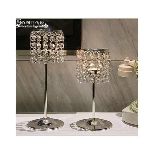 Romantic hanging glass beads candle holder glass ball hanging candle holders crystal candle holder wedding candlestick,ZT001