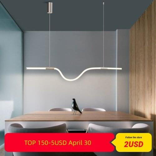 Modern Led Hanging Chandelier For Kitchen Living Room Dining Room Indoor Decor Pendant Lighting Fixtures