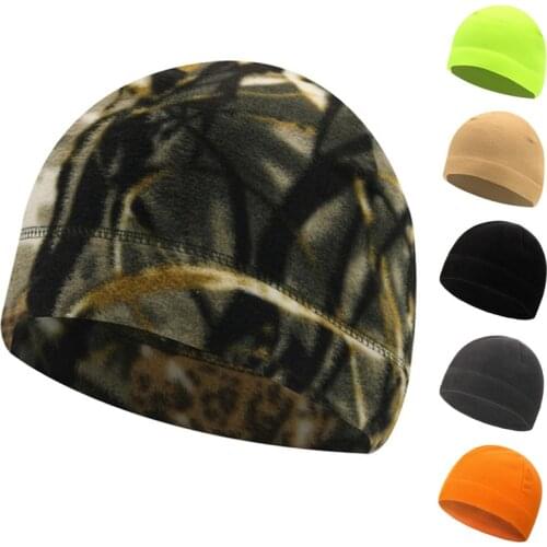 Unisex Warm Fleece Hats Winter Autumn Classic Outdoor Windproof Hiking Fishing Cycling Skiing Hunting Military Tactical Caps