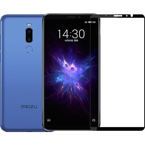 75 Pcs/Lot 2.5D Premium Tempered Glass for Meizu Note 8 Full Coverage Screen Protector Protective Film for Meizu Note 8