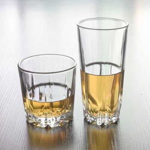 2 Pcs/lot luxury fashion home lead-free whiskey glass high quality party club wine glass cup for whiskey 0901-20