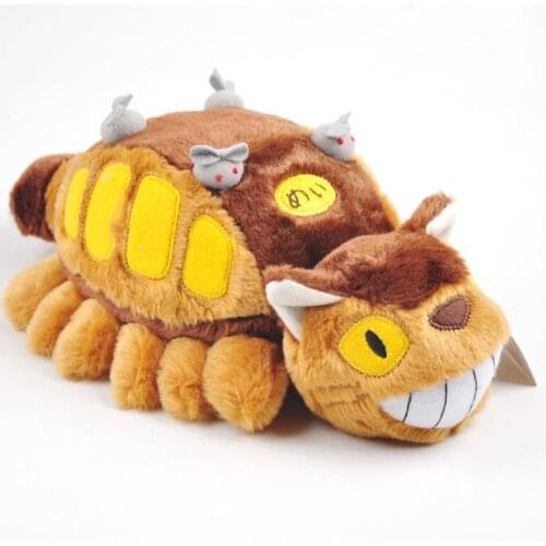 30*18*12cm Hot Anime Studio Ghibli My Neighbor Totoro Cat Bus Plush Toy Stuffed Plush Doll Creative Gifts for kids