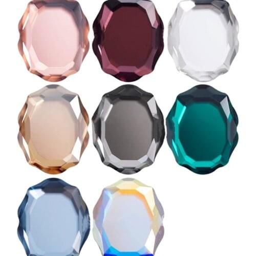 4142 Baroque Mirror Fancy Stones 10x8mm For Nail Art Jewelry DIY Wedding Dress Making Accessories