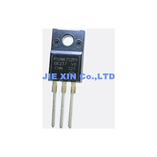 50pcs/lots STP10NK70ZFP STP10NK70 10NK70 TO-220F IC Best quality