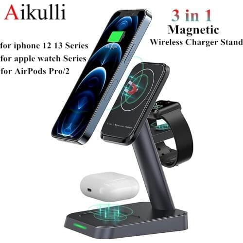 AIKULLI Magnetic Wireless Chargers For Mobile Phones