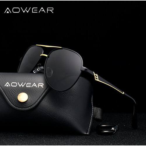 AOWEAR Women's Aviator Sunglasses