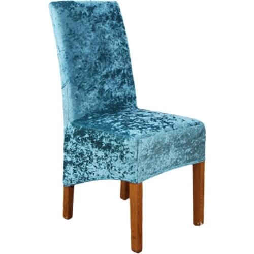 Extra Large Chair Solid Color Dustproof Velvet Universal Size Stretch Chair Covers Seat Home Hotel Party Decoration Supplies