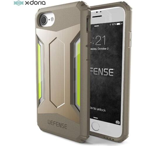 X-Doria Defense Gear Phone Case For iPhone 7 8 Plus Multi-Layer Thin Lightweight Military Drop Tested Case Cover For iPhone 7 8