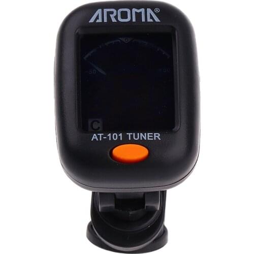 Digital Clip-on Guitar Tuner For Acoustic Guitar Parts 360 Degree Rotatable