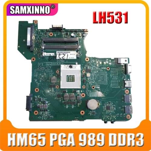 CP516350-01 Laptop motherboard For FUJITSU LH531 Notebook Mainboard 6050A2419601 HM65 PGA 989 DDR3