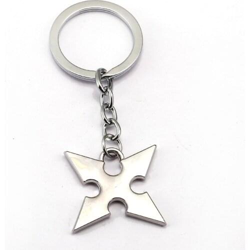 Hot Game Kingdom Hearts Keychain Darts Key Ring Holder Chaveiro Key Chain 2017 Newest Fashion Jewelry
