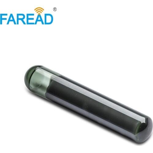 X60pcs 134.2KHZ/125KHZ TI HDX 4*32mm/3.85*32mm Animal ID tags with free ICAR Coding