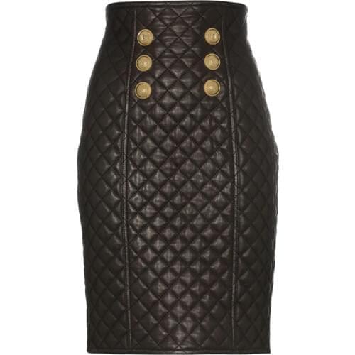 JNQHWH Women's Leather Skirts