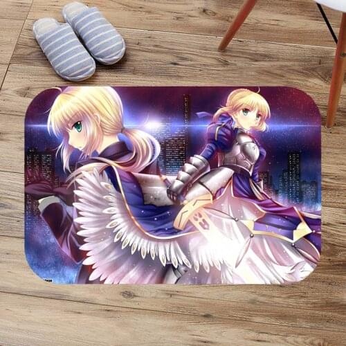 Bedroom Bed Front Land Stepping Pad Shower Room Non-slip Rug Fate Stay Night Bathroom Bath Mat Living Room Entrance Doormat