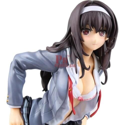 Hot 23cm Skasumigaoka utaha free shipping adult Figures PVC car toy decoration Mini toy comic