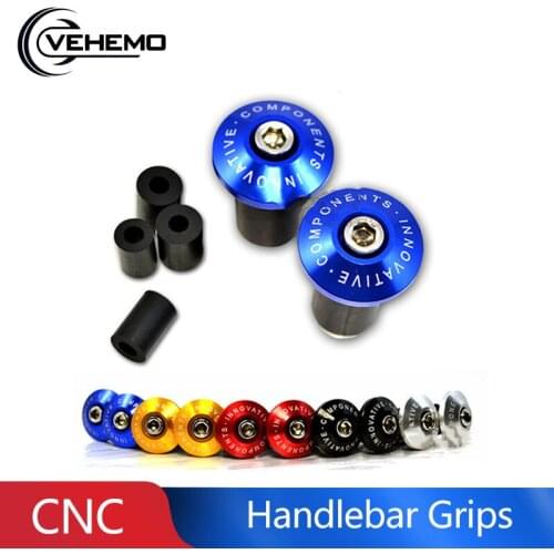 Motorcycle CNC Handlebar Grips Dirt Bike for 1 Pair Moto Billet