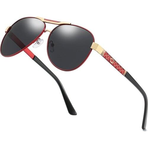 2020 Mens Polarized Sunglasses for Sports Outdoor Driving Polaroid Sunglasses Men Pilot Metal Frame Sun Glasses Gafas De Sol