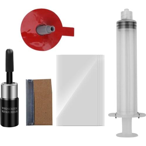 Auto Windshield Repair Kit Uv DIY Car Window Repair Tools Fix Car Cracked Glass Scratch Windscreen Restoration Resin Adhesive D1