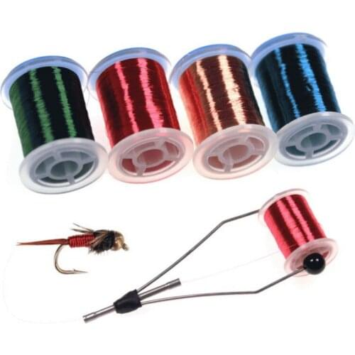 Fishing Fly Hook Hook Wire High Strength Fly Tying Floss Thread 210D Silky Yarns Fly Fishing Tying Line Tackle New Style