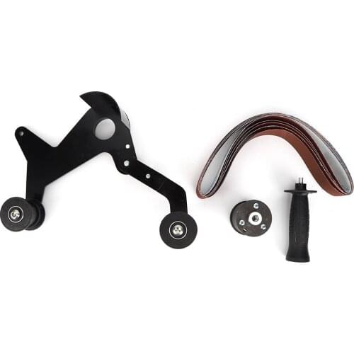 Stainless Steel Pipe Grinding Machine Polisher Angle Grinder Accessories Flexible Abrasive Belt High Molecular Driving Wheel