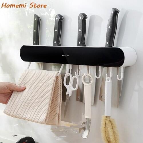 Magnetic Knife Holder Strip For Kitchen Knife Holder Wall-Mounted Storge Rack Knives Rack Cooking Accessories