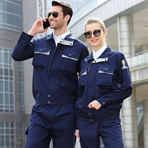 Workshop Uniforms Auto Repair Workshop Welding Suits Mechanical Coveralls Work Uniform