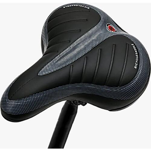 GOBYGO Bicycle Seat Comfortable Breathable Waterproof Non-slip Waterproof Soft Shock Absorbing Riding Saddle Bicycle Accessories