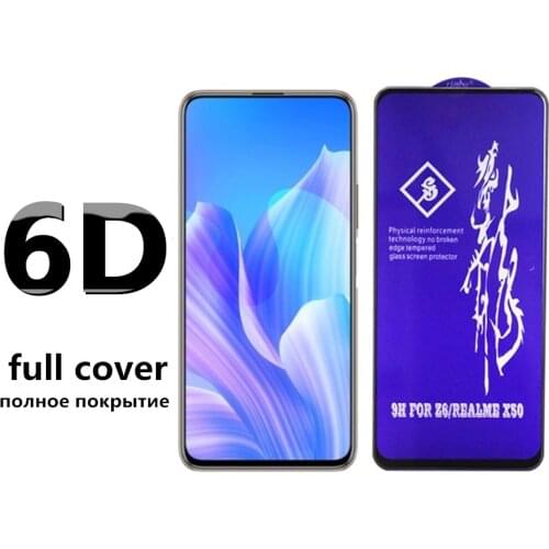 Rinbo 6D Tempered Full Glass For Huawei Honor Play 3 4 4T Pro 8s 9s 9A 9C Y5P Y6P Y7P Y7A Y8P Y9A P Smart 2020 Screen Protector