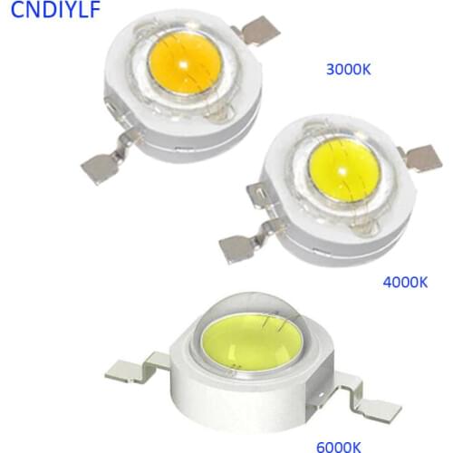 2017 New Arrive Epistar 1W Power LED 3V 300ma 110-120lm 35mil LED Chip 3000K 4000K 6000K Possible Shipping Out In 24 Hours