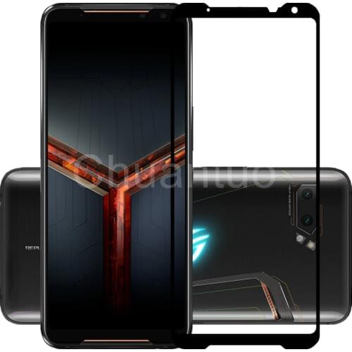 25 Pcs/Lot Full Screen Protectors For Asus ROG Phone II Scratch Proof Protective Film Tempered Glass For ROG Phone II ZS660KL