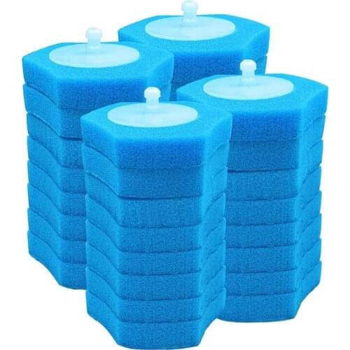 32 Pcs Toilet Stick Replacement,Toilet Cleaner Replacement,Disposable Toilet Brush Head,Toilet Brush Replacement Head