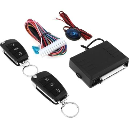 12V Car Remote Central Door Lock Keyless System Remote Control Car Alarm Systems Central Locking Auto Remote Central Kits