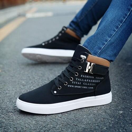 Black slip work casual breathable sports shoes sneaker leather hombre boty man de sneakers casuales zapatos leisure causal sale