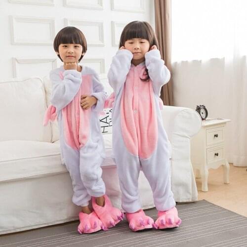 Kigurumi Pink Unicorn Kid Pajamas Pijama Children Animal Cartoon Blanket Baby Unicornio Costume Winter Boy Girl Onesie Sleepwear