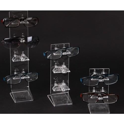L shaped Sunglasses Eyeglasses Spectacles Display Holder Stand Frame Organizer