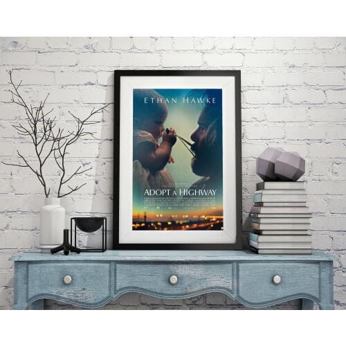 L0134 Adopt a Highway Movie Silk Fabric Poster Art Decor Indoor Painting Gift