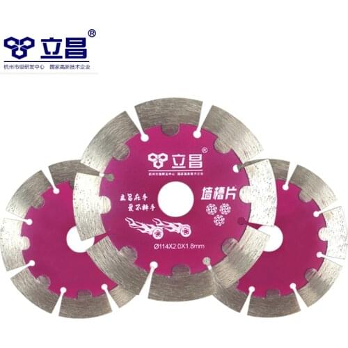 LICHANG Renovator Granite Wall Circular Saw Cutting Blade Power Multi Tools Diamond Part Angle Cement Concrete Ceramic stone