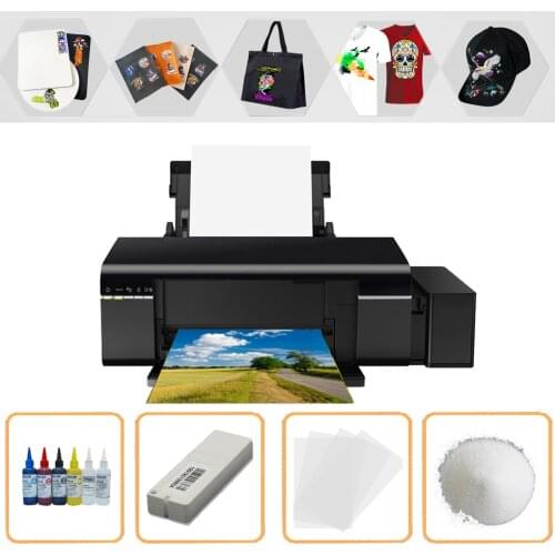 Lxhcoody A3 DTF Printer Direct Transfer Any Material Garments With PET Film DTF Ink DTF Powder For Epson L1800