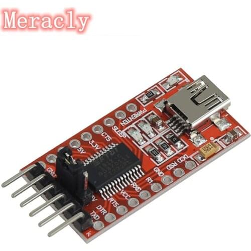 FT232RL FTDI USB 3.3V 5.5V to TTL Serial Adapter Module for Arduino FT232 Mini Port